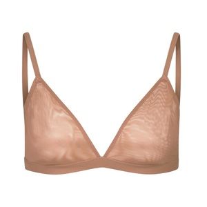 SKIMS Mesh Triangle Bralette in Sienna- New with Tags!!